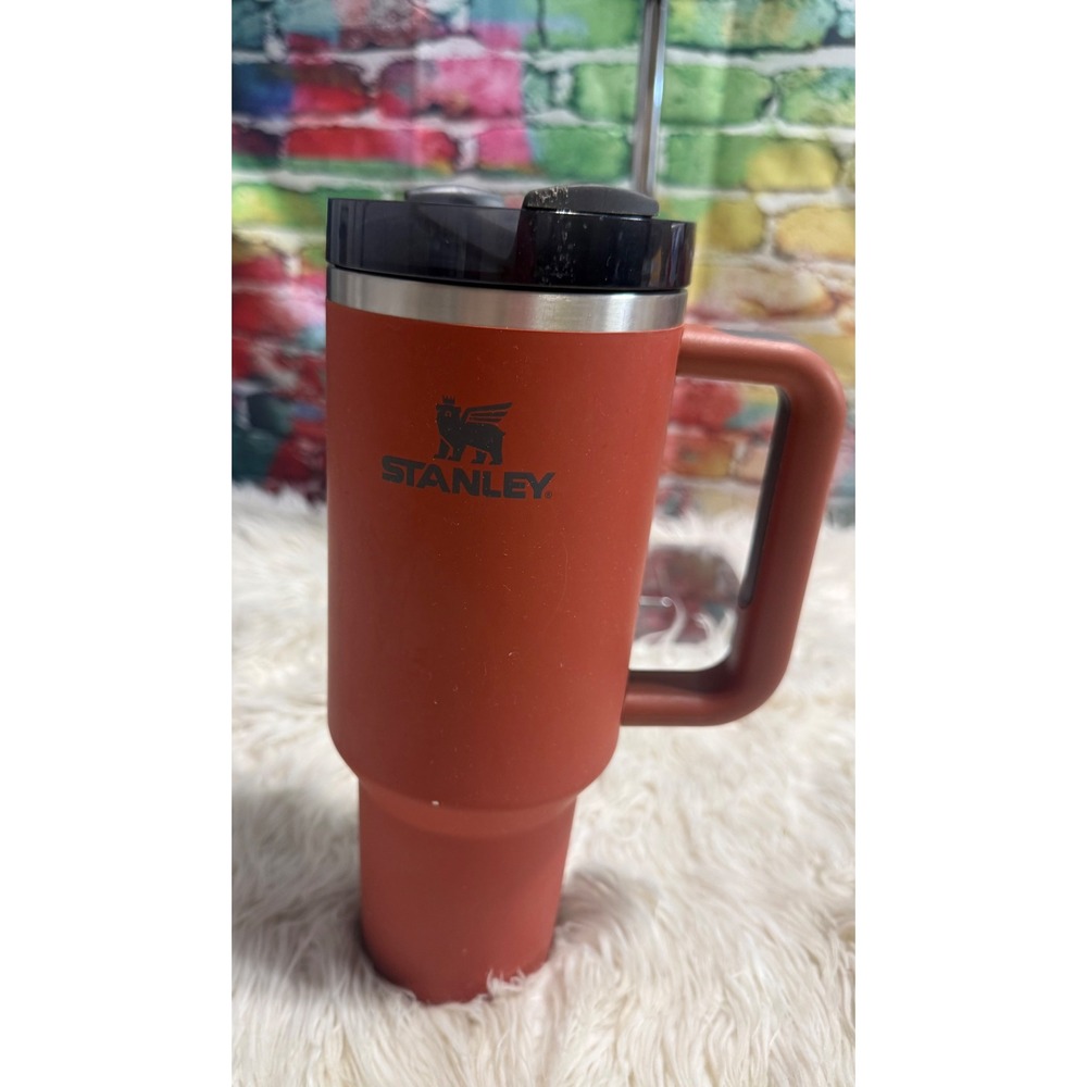 Stanley Adventure Quencher H2.0 FlowState Tumbler 40oz Terracotta Rust Orange